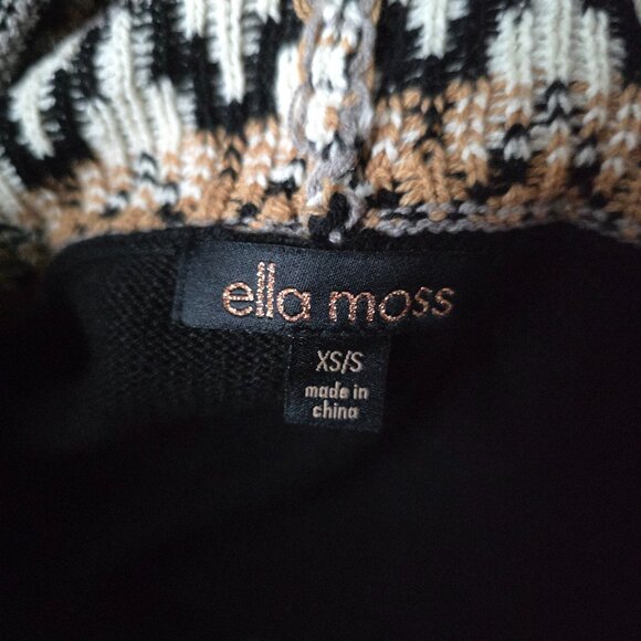 NWOT ANTHROPOLOGIE ELLA MOSS (XS/L) Nadeem Oversized Open Cardigan Silk/Cotton - Picture 7 of 10